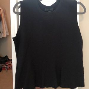 Peplum High Neck Tank from Ann Taylor